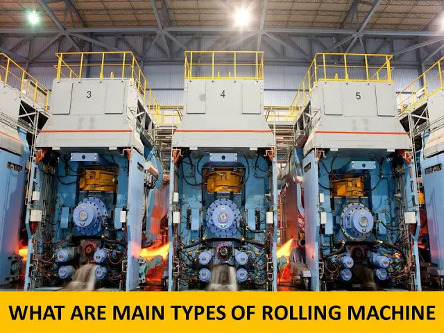 What are main Types of Rolling mill?