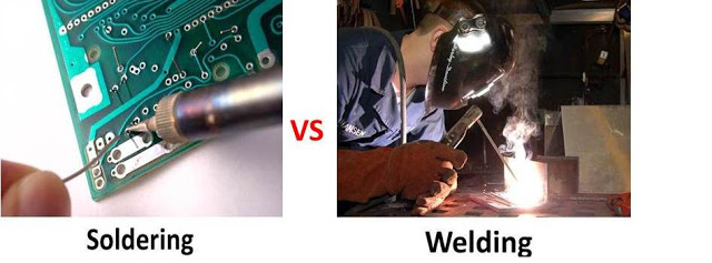 Difference between Soldering and Welding